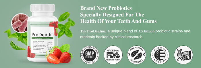 Chewable ProDentim probiotics designed to support healthy teeth and gums